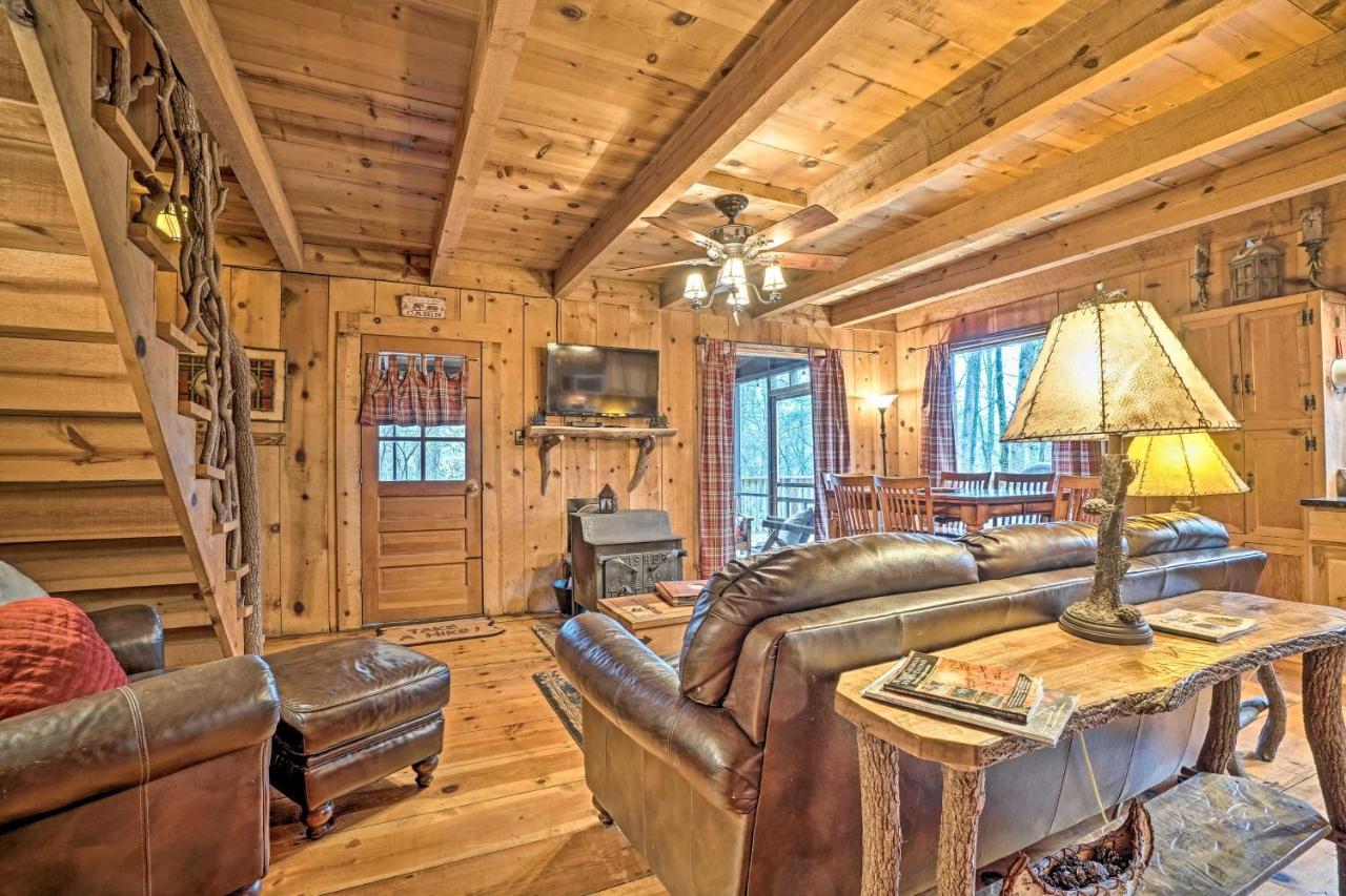 Helen Area Rustic Retreat About 5 Miles To Main Street Villa Sautee Nacoochee Bagian luar foto