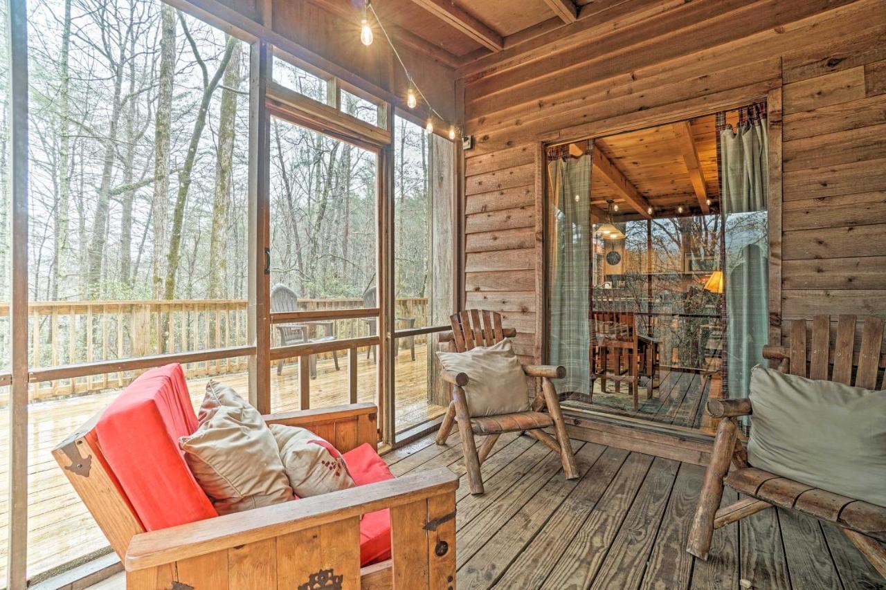 Helen Area Rustic Retreat About 5 Miles To Main Street Villa Sautee Nacoochee Bagian luar foto