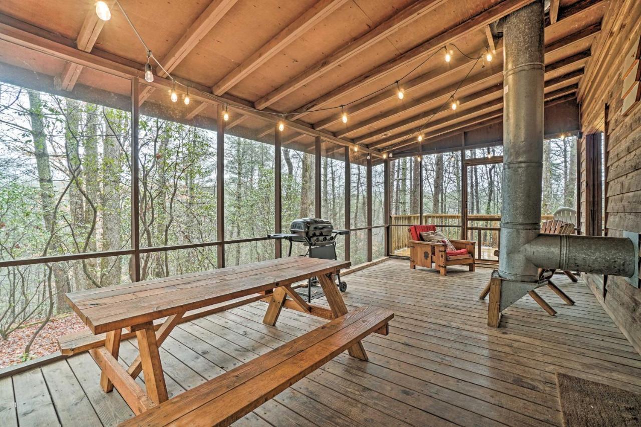 Helen Area Rustic Retreat About 5 Miles To Main Street Villa Sautee Nacoochee Bagian luar foto